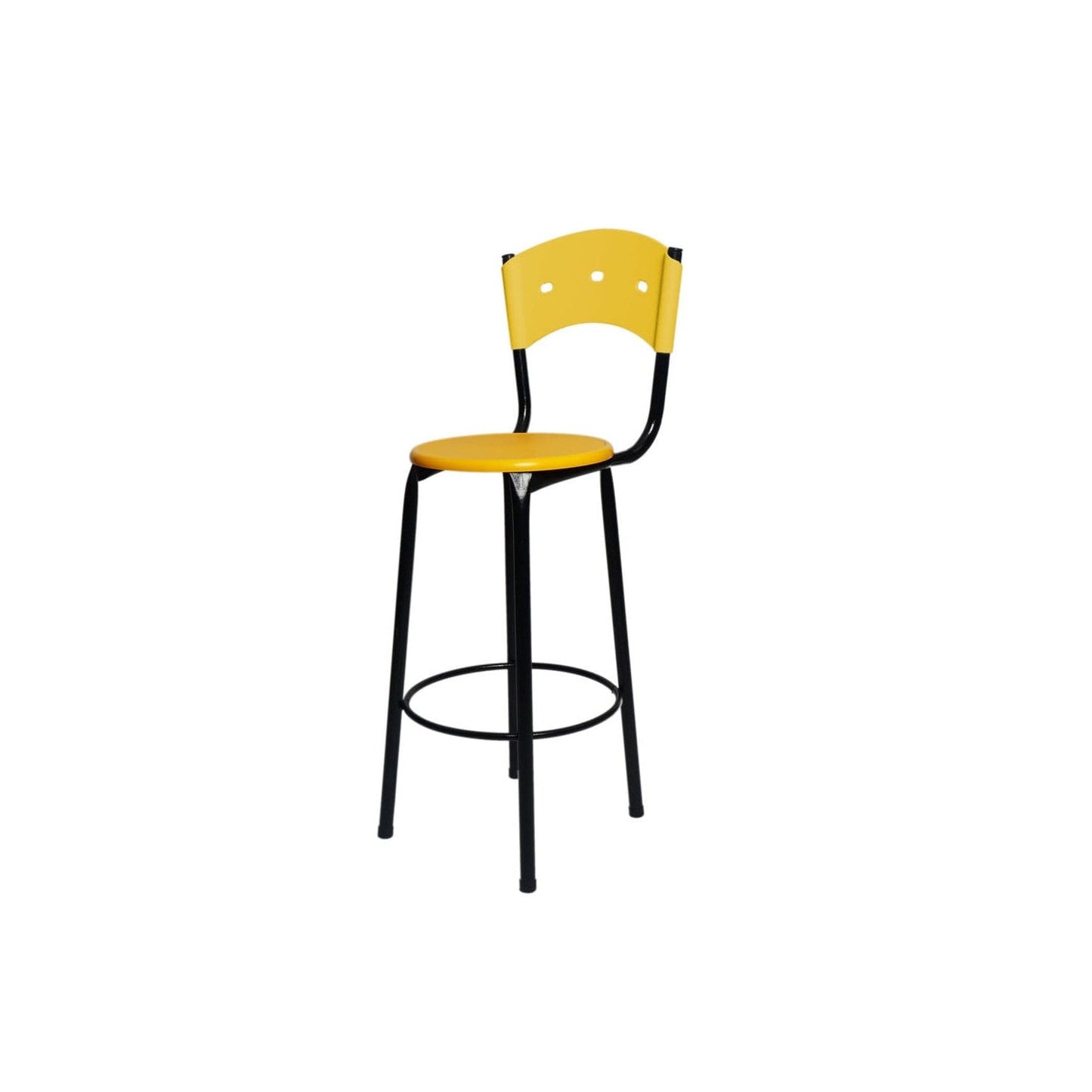 Silla Karla Asiento Pequeño Alta Amarilla