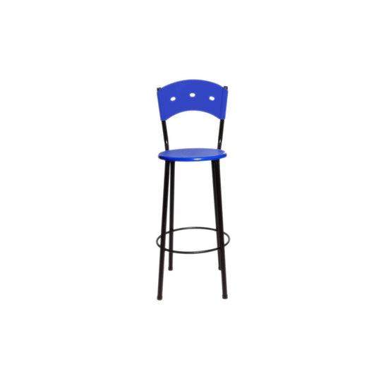 Silla Karla Asiento Pequeño Alta Azul
