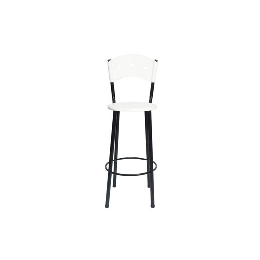 Silla Karla Asiento Pequeño Alta Blanca