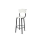 Silla Karla Asiento Pequeño Alta Blanca