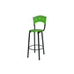 Silla Karla Asiento Pequeño Alta Verde