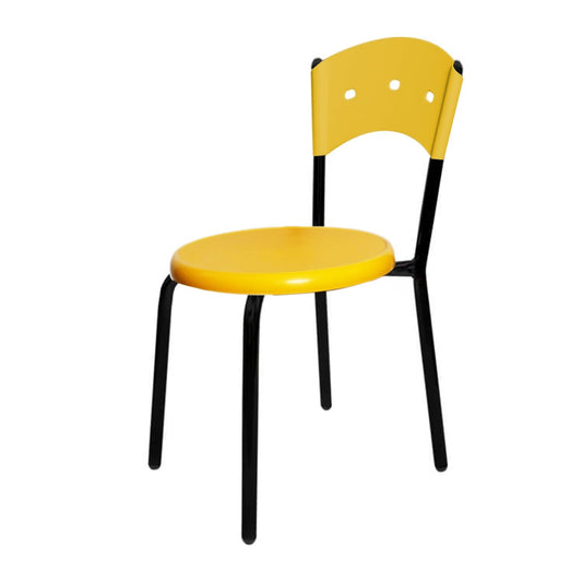 Silla Karla Asiento Pequeño Amarilla