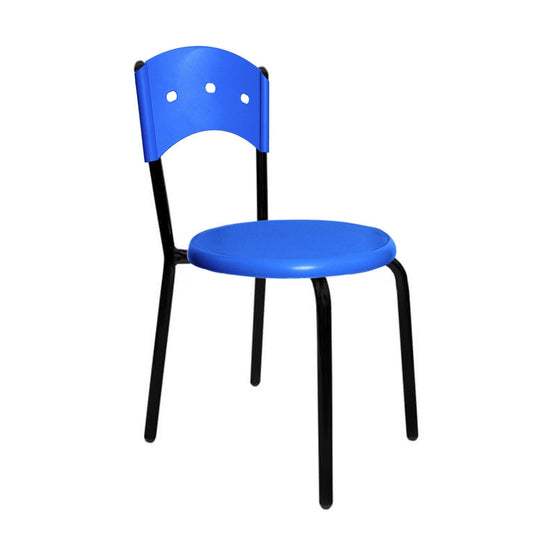 Silla Karla Asiento Pequeño Azul