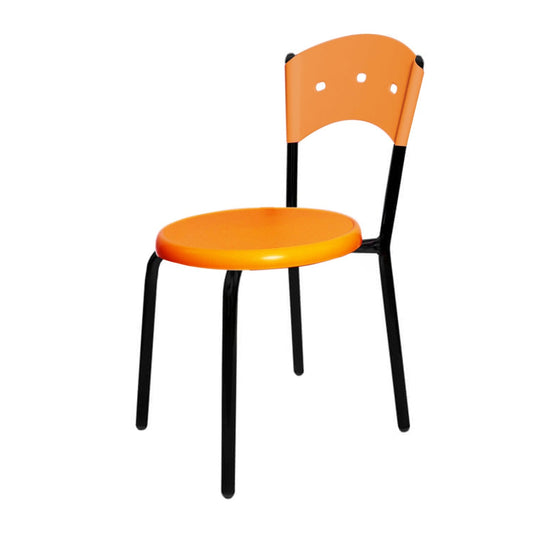 Silla Karla Asiento Pequeño Naranja