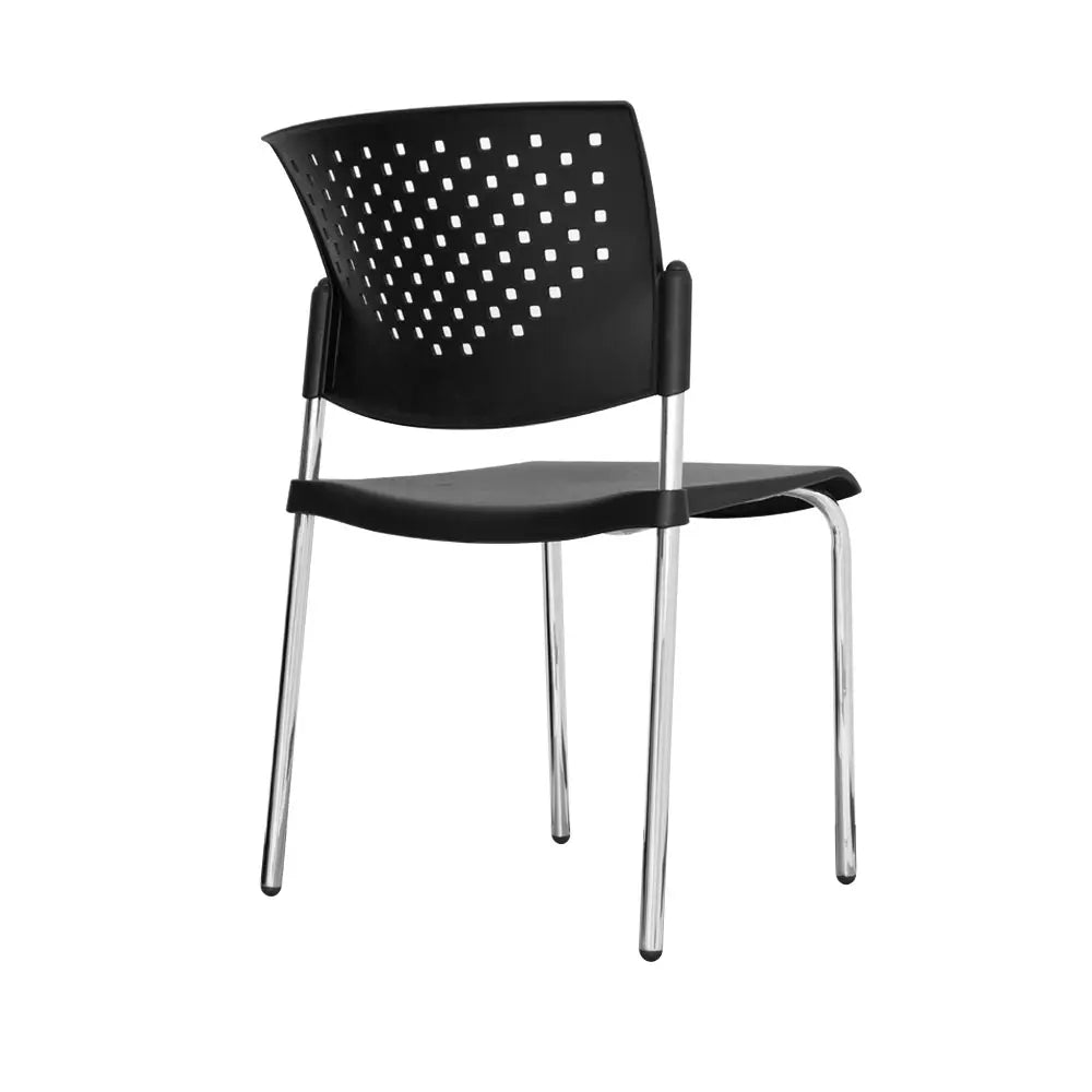 Silla Interlocutora Butterfly  Ergonomica Cromo