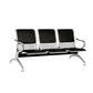 Asiento Tandem Silla de Espera Coca Acero Base Cromada Tapizado