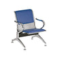 Asiento Tandem Silla de Espera Coca Acero Base Cromada Tapizado