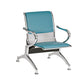 Asiento Tandem Silla de Espera Coca Acero Base Cromada Tapizado