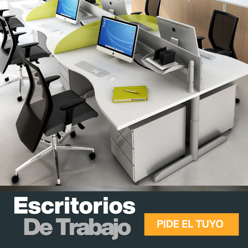 Escritorios de trabajo